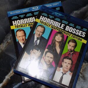 Horrible Bosses (Blu-ray/DVD, 2011, 3-Disc Set, Totally Inappropriate Edition...
